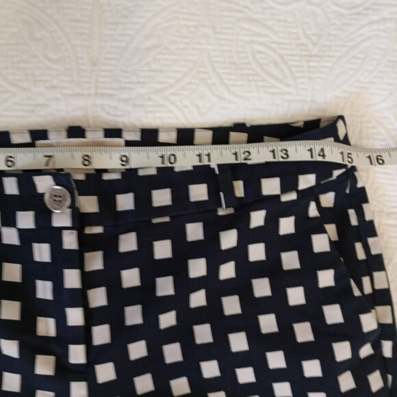 Michael Michael Kors Pants Size 4 Womens Geometric Pattern Offece Professional - Picture 7 of 9